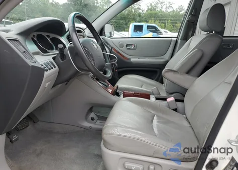 2007 Toyota Highlander Sport from USA, damaged, VIN JTEDP21A470142695